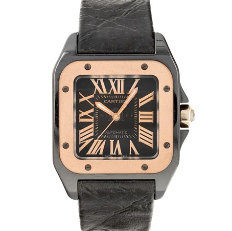 cartier 2878 pvd|cartier santos 100 for sale.